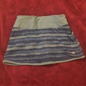 Wilson Tennis Skort Size Small in Teal & Blue